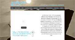 Desktop Screenshot of jennifercecil.org